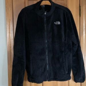 The North Face Women's Black Fluffy Fleece Jacket XL
